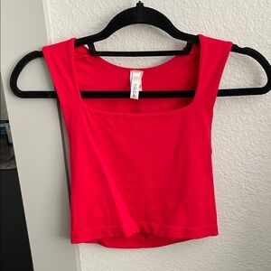 Red Crop Top